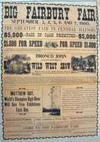 Free download 1900 Fairbury Fair Poster After Stretching And Digital Touchup Orig Size 11.75x 16.25 free photo or picture to be edited with GIMP online image editor