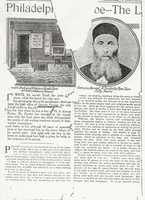 Free download 1900s Philadelphia Inquirer Article - Gershon Parmet - Philadelphia Scribe - The Last of His C... free photo or picture to be edited with GIMP online image editor