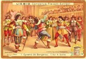 Free download 1901. Cyrano de Bergerac Frnech Trading Cards. free photo or picture to be edited with GIMP online image editor
