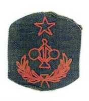 Free download 1902-1941 United States Army Coast Artillery Corps Denim Chain-Stitched Chevrons free photo or picture to be edited with GIMP online image editor