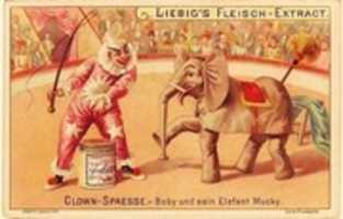 Free download 1903  Clown Saesse German Trading Cards. free photo or picture to be edited with GIMP online image editor
