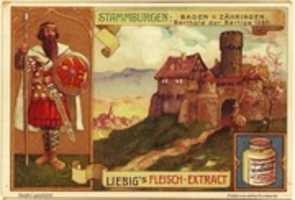ดาวน์โหลดฟรี 1907 Stammburgen Trading Cards ในภาษาเยอรมัน รูปภาพหรือรูปภาพฟรีที่จะแก้ไขด้วยโปรแกรมแก้ไขรูปภาพออนไลน์ GIMP
