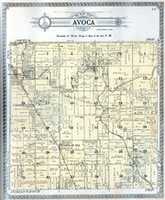 Download gratuito 1911 Atlas con Avoca Township, Illinois Mappa foto o immagini gratuite da modificare con l'editor di immagini online GIMP