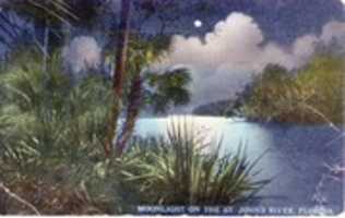 Free download 1914 Moon St Johns River Fl free photo or picture to be edited with GIMP online image editor
