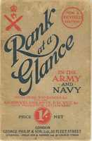 Kostenloser Download (1914) Rank At a Glance in the Army and Navy Kostenloses Foto oder Bild zur Bearbeitung mit GIMP Online-Bildbearbeitung