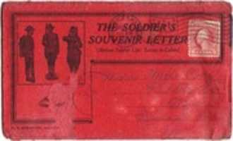 Free download 1917 The Soldiers Souvenir Letter: Sixteen Soldier Life Scenes in Colors free photo or picture to be edited with GIMP online image editor