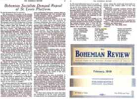 Free download 1918 Feb 10 B Bohemian Review Marxist Socialist Votja Benes Letter To Socialist Party Of America 2 free photo or picture to be edited with GIMP online image editor