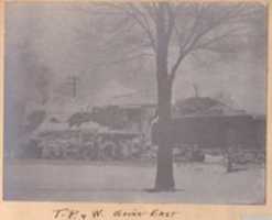 Free download 1920 Blizzard, Tp&w Going East free photo or picture to be edited with GIMP online image editor