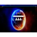 1920 X 1080 Ice Blue vs Fire Red Earth  screen for extension Chrome web store in OffiDocs Chromium