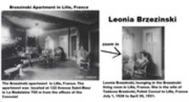 Free download 1929 Brzezisnki Tadeusz Leonia Apartment Lille France Polish Consul free photo or picture to be edited with GIMP online image editor