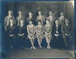 Free download 1930 Senior Class free photo or picture to be edited with GIMP online image editor