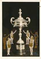 Free download 1934. Basketball. Girls. Junior. Tournament. Trophy. Composite free photo or picture to be edited with GIMP online image editor