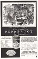 Free download 1934 Campbells Pepper Pot Soup Advertisement  free photo or picture to be edited with GIMP online image editor