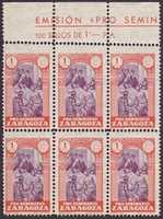 Free download 1938 Cinderella Stamps of Zaragosa free photo or picture to be edited with GIMP online image editor
