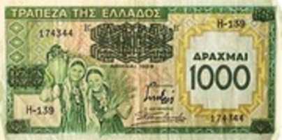 Free download 1939-1945 Banknotes of Greece free photo or picture to be edited with GIMP online image editor