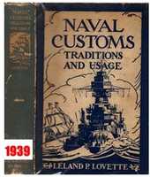 Free download (1939) Naval Customs, Traditions and Usages free photo or picture to be edited with GIMP online image editor