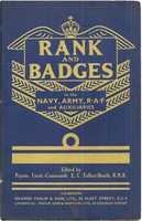 Free download 1940 Rank And Badges in the Navy, Army, R.A.F and Auxiliaries free photo or picture to be edited with GIMP online image editor