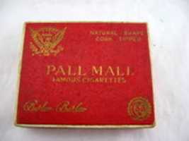 Free download 1942 English-made Pall Mall Cigarette Tin free photo or picture to be edited with GIMP online image editor