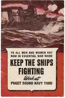 Free download (1942) Keep the Ships Fighting: Work at Puget Sound Navy Yard free photo or picture to be edited with GIMP online image editor
