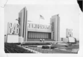 تحميل مجاني 1946 Milwaukee Centurama Celebration Amphitheatre صورة مجانية أو صورة لتحريرها باستخدام محرر الصور على الإنترنت GIMP