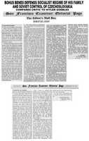 Free download 1947 Bohus Benes : Stalin Benes Czechoslovakia Refuses Participation In Marshall Plan free photo or picture to be edited with GIMP online image editor