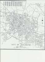 Free download 1947 Burlington Map free photo or picture to be edited with GIMP online image editor
