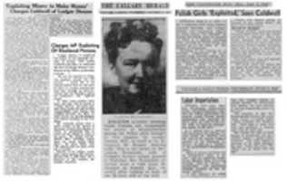 Free download 1947 Leonia Brzezinski Defends Exploitation Of Displaced Persons, Polish Girls Labor at Knitting Mill free photo or picture to be edited with GIMP online image editor