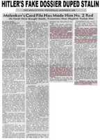 Free download 1952 Hitlers Manufactured Dossier Duped Benes And Stalin free photo or picture to be edited with GIMP online image editor