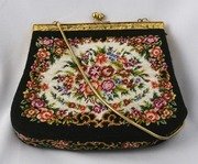Free download 1960`s Faux Embrodered Shoulder Purse free photo or picture to be edited with GIMP online image editor