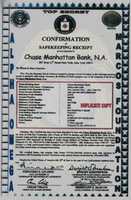 Free download 1962 USA Chase Manhattan Confirmation of SKR free photo or picture to be edited with GIMP online image editor