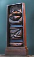 Free download 1963 Robert C Bassler Carved Sculpture Lignaform 2 free photo or picture to be edited with GIMP online image editor