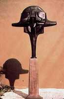 Free download 1963 Robert C Bassler Sculpture Cruciform 1 free photo or picture to be edited with GIMP online image editor