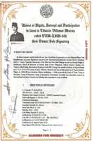 Free download 1966 SWZ Swiss UBS Waiver Of Rights, Interest And Participation Soekarno 1 free photo or picture to be edited with GIMP online image editor