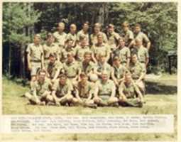 Téléchargement gratuit 1968 Camp Mach-Kin-O-Siew Staff Picture photo ou image gratuite à éditer avec l'éditeur d'images en ligne GIMP