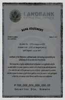 Free download 1972 PHL LBP Bank Statement free photo or picture to be edited with GIMP online image editor