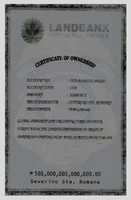 Free download 1972 PHL LBP Certificate Of Ownership free photo or picture to be edited with GIMP online image editor