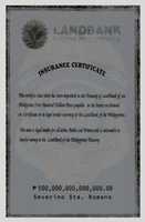 Free download 1972 PHL LBP Insurance Certificate free photo or picture to be edited with GIMP online image editor