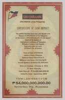 Free download 1972 PHL UBP Certificate Of Cash Deposit free photo or picture to be edited with GIMP online image editor