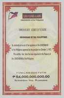 Free download 1972 PHL UBP Treasury Certificate free photo or picture to be edited with GIMP online image editor