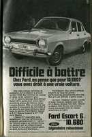 Free download 1973 advertisement for Ford Escort free photo or picture to be edited with GIMP online image editor