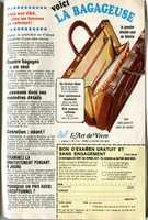 Free download 1974 advertisement for La Bagageuse free photo or picture to be edited with GIMP online image editor