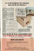 Free download 1974 advertisement for La Famille Et Son Univers free photo or picture to be edited with GIMP online image editor