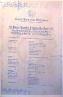 Free download 1976 PHL CBP El Banco Espanol Filipino De Isabel II Stock File Inventory List P 1 free photo or picture to be edited with GIMP online image editor
