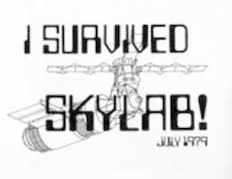 Free download 1979 I SURVIVED SKYLAB T-SHIRT free photo or picture to be edited with GIMP online image editor