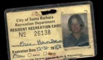 Free download 1983 12 31 SANTA BARBARA RESIDENT RECREATION CARD free photo or picture to be edited with GIMP online image editor