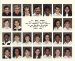 Free download 1983 1984 St Roch Grade 7 free photo or picture to be edited with GIMP online image editor