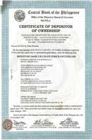 Free download 1983 SWZ Swiss UBS Certificate Of Depositor Of Ownership 1 free photo or picture to be edited with GIMP online image editor