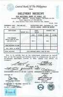 Free download 1983 UAE DUBAI Delivery Receipt free photo or picture to be edited with GIMP online image editor