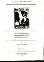 دانلود رایگان 1988 The Gledhill Portraits OF Santa Barbara عکس یا تصویر رایگان برای ویرایش با ویرایشگر تصویر آنلاین GIMP