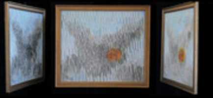 Free download 1989 1368 Cloud And Sun 61 X 50.5 24 X 19.75 free photo or picture to be edited with GIMP online image editor
